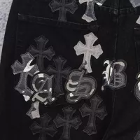 Cheap Chrome Hearts Jeans For Men #1384195 Replica Wholesale [$64.00 USD] [ITEM#1384195] on Replica Chrome Hearts Jeans