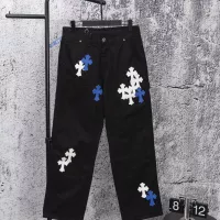 Cheap Chrome Hearts Jeans For Men #1384201 Replica Wholesale [$64.00 USD] [ITEM#1384201] on Replica Chrome Hearts Jeans