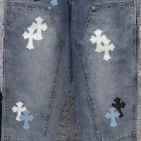 Cheap Chrome Hearts Jeans For Men #1384206 Replica Wholesale [$68.00 USD] [ITEM#1384206] on Replica Chrome Hearts Jeans