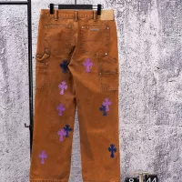 Cheap Chrome Hearts Jeans For Men #1384209 Replica Wholesale [$68.00 USD] [ITEM#1384209] on Replica Chrome Hearts Jeans