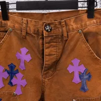 Cheap Chrome Hearts Jeans For Men #1384209 Replica Wholesale [$68.00 USD] [ITEM#1384209] on Replica Chrome Hearts Jeans