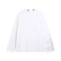Cheap Chanel T-Shirts Long Sleeved For Unisex #1384229 Replica Wholesale [$42.00 USD] [ITEM#1384229] on Replica Chanel T-Shirts