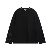 Cheap Chanel T-Shirts Long Sleeved For Unisex #1384230 Replica Wholesale [$42.00 USD] [ITEM#1384230] on Replica Chanel T-Shirts