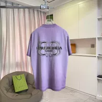 Cheap Balenciaga T-Shirts Short Sleeved For Unisex #1384240 Replica Wholesale [$45.00 USD] [ITEM#1384240] on Replica Balenciaga T-Shirts