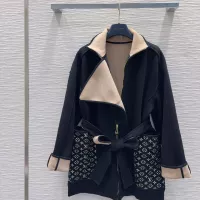 Cheap Louis Vuitton LV Coats Long Sleeved For Women #1384393 Replica Wholesale [$130.00 USD] [ITEM#1384393] on Replica Louis Vuitton LV Coats