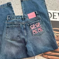 Cheap LOEWE Jeans For Women #1384397 Replica Wholesale [$96.00 USD] [ITEM#1384397] on Replica LOEWE Jeans