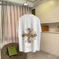 Cheap Chrome Hearts T-Shirts Short Sleeved For Unisex #1384414 Replica Wholesale [$45.00 USD] [ITEM#1384414] on Replica Chrome Hearts T-Shirts