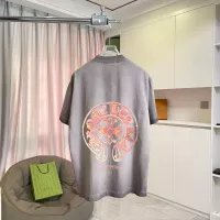 Cheap Chrome Hearts T-Shirts Short Sleeved For Unisex #1384420 Replica Wholesale [$45.00 USD] [ITEM#1384420] on Replica Chrome Hearts T-Shirts