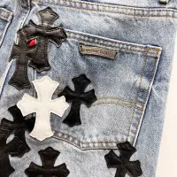 Cheap Chrome Hearts Jeans For Men #1384450 Replica Wholesale [$76.00 USD] [ITEM#1384450] on Replica Chrome Hearts Jeans
