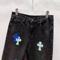 Cheap Chrome Hearts Jeans For Men #1384452 Replica Wholesale [$60.00 USD] [ITEM#1384452] on Replica Chrome Hearts Jeans