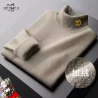 Cheap Hermes Sweaters Long Sleeved For Men #1384488 Replica Wholesale [$48.00 USD] [ITEM#1384488] on Replica Hermes Sweaters