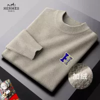 Cheap Hermes Sweaters Long Sleeved For Men #1384537 Replica Wholesale [$48.00 USD] [ITEM#1384537] on Replica Hermes Sweaters