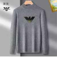 Cheap Armani Sweaters Long Sleeved For Men #1384634 Replica Wholesale [$42.00 USD] [ITEM#1384634] on Replica Armani Sweaters