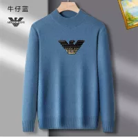 Cheap Armani Sweaters Long Sleeved For Men #1384637 Replica Wholesale [$42.00 USD] [ITEM#1384637] on Replica Armani Sweaters