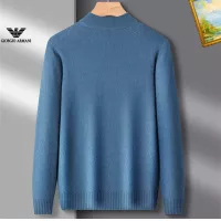 Cheap Armani Sweaters Long Sleeved For Men #1384687 Replica Wholesale [$42.00 USD] [ITEM#1384687] on Replica Armani Sweaters