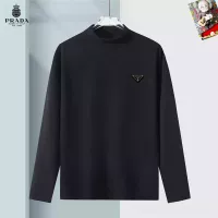 Cheap Prada T-Shirts Long Sleeved For Men #1384961 Replica Wholesale [$40.00 USD] [ITEM#1384961] on Replica Prada T-Shirts