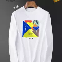 Cheap Prada T-Shirts Long Sleeved For Unisex #1385016 Replica Wholesale [$34.00 USD] [ITEM#1385016] on Replica Prada T-Shirts