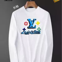 Cheap Louis Vuitton LV T-Shirts Long Sleeved For Unisex #1385020 Replica Wholesale [$34.00 USD] [ITEM#1385020] on Replica Louis Vuitton LV T-Shirts