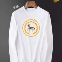 Cheap Hermes T-Shirts Long Sleeved For Unisex #1385037 Replica Wholesale [$34.00 USD] [ITEM#1385037] on Replica Hermes T-Shirts