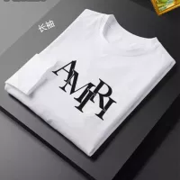 Cheap Amiri T-Shirts Long Sleeved For Unisex #1385054 Replica Wholesale [$34.00 USD] [ITEM#1385054] on Replica Amiri T-Shirts