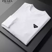 Cheap Prada T-Shirts Long Sleeved For Unisex #1385062 Replica Wholesale [$34.00 USD] [ITEM#1385062] on Replica Prada T-Shirts