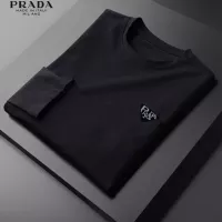 Cheap Prada T-Shirts Long Sleeved For Unisex #1385063 Replica Wholesale [$34.00 USD] [ITEM#1385063] on Replica Prada T-Shirts