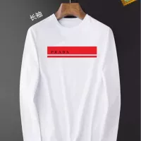 Cheap Prada T-Shirts Long Sleeved For Unisex #1385070 Replica Wholesale [$34.00 USD] [ITEM#1385070] on Replica Prada T-Shirts