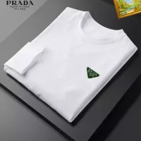 Cheap Prada T-Shirts Long Sleeved For Unisex #1385095 Replica Wholesale [$34.00 USD] [ITEM#1385095] on Replica Prada T-Shirts