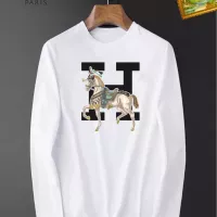 Cheap Hermes T-Shirts Long Sleeved For Unisex #1385109 Replica Wholesale [$34.00 USD] [ITEM#1385109] on Replica Hermes T-Shirts