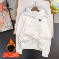Cheap Prada Hoodies Long Sleeved For Men #1385335 Replica Wholesale [$45.00 USD] [ITEM#1385335] on Replica Prada Hoodies