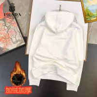 Cheap Prada Hoodies Long Sleeved For Men #1385335 Replica Wholesale [$45.00 USD] [ITEM#1385335] on Replica Prada Hoodies