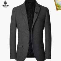 Cheap Prada Jackets Long Sleeved For Men #1385412 Replica Wholesale [$68.00 USD] [ITEM#1385412] on Replica Prada Jackets