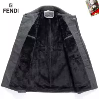 Cheap Fendi Coat Long Sleeved For Men #1385513 Replica Wholesale [$80.00 USD] [ITEM#1385513] on Replica Fendi Coat