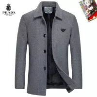 Cheap Prada Coat Long Sleeved For Men #1385515 Replica Wholesale [$80.00 USD] [ITEM#1385515] on Replica Prada Coat
