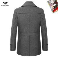 Cheap Armani Coat Long Sleeved For Men #1385535 Replica Wholesale [$80.00 USD] [ITEM#1385535] on Replica Armani Coats