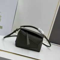 Cheap LOEWE AAA Quality Messenger Bags For Women #1385675 Replica Wholesale [$122.00 USD] [ITEM#1385675] on Replica LOEWE AAA Quality Messenger Bags
