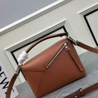 Cheap LOEWE AAA Quality Messenger Bags For Women #1385698 Replica Wholesale [$145.00 USD] [ITEM#1385698] on Replica LOEWE AAA Quality Messenger Bags