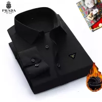 Cheap Prada Shirts Long Sleeved For Unisex #1385888 Replica Wholesale [$42.00 USD] [ITEM#1385888] on Replica Prada Shirts