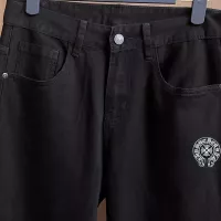 Cheap Chrome Hearts Jeans For Men #1385915 Replica Wholesale [$48.00 USD] [ITEM#1385915] on Replica Chrome Hearts Jeans