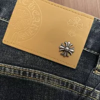Cheap Chrome Hearts Jeans For Men #1385918 Replica Wholesale [$48.00 USD] [ITEM#1385918] on Replica Chrome Hearts Jeans