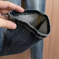 Cheap Louis Vuitton LV Jeans For Men #1385931 Replica Wholesale [$48.00 USD] [ITEM#1385931] on Replica Louis Vuitton LV Jeans