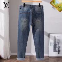 Cheap Louis Vuitton LV Jeans For Men #1385936 Replica Wholesale [$48.00 USD] [ITEM#1385936] on Replica Louis Vuitton LV Jeans
