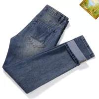 Cheap Louis Vuitton LV Jeans For Men #1385936 Replica Wholesale [$48.00 USD] [ITEM#1385936] on Replica Louis Vuitton LV Jeans