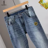 Cheap Yves Saint Laurent YSL Jeans For Men #1385940 Replica Wholesale [$48.00 USD] [ITEM#1385940] on Replica Yves Saint Laurent YSL Jeans