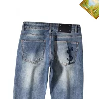Cheap Yves Saint Laurent YSL Jeans For Men #1385940 Replica Wholesale [$48.00 USD] [ITEM#1385940] on Replica Yves Saint Laurent YSL Jeans