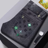 Cheap Louis Vuitton LV Jeans For Men #1385949 Replica Wholesale [$48.00 USD] [ITEM#1385949] on Replica Louis Vuitton LV Jeans