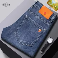 Cheap Hermes Jeans For Men #1385952 Replica Wholesale [$48.00 USD] [ITEM#1385952] on Replica Hermes Jeans