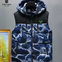 Cheap Prada Jackets Sleeveless For Men #1386081 Replica Wholesale [$56.00 USD] [ITEM#1386081] on Replica Prada Jackets