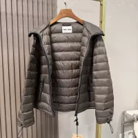 Cheap MIU MIU Down Feather Coat Long Sleeved For Women #1386142 Replica Wholesale [$160.00 USD] [ITEM#1386142] on Replica MIU MIU Down Feather Coat