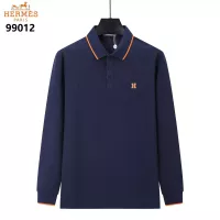 Cheap Hermes T-Shirts Long Sleeved For Men #1386253 Replica Wholesale [$40.00 USD] [ITEM#1386253] on Replica Hermes T-Shirts